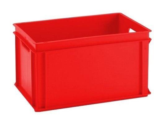 Stapelbak 600x400x320mm, Rood, PP, gesloten, nieuw, Doe-het-zelf en Verbouw, Kratten en Dozen, 50 tot 75 cm, Nieuw, Bak of Kist