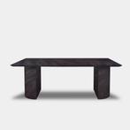 Tafel Rechthoekig Eikenhout  Half Rond  140x90, Huis en Inrichting, Tafels | Eettafels, Nieuw