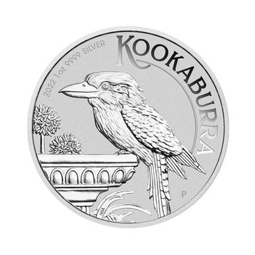 Kookaburra 2022 zilveren munt 1 troy ounce beschikbaar voor biedingen