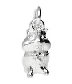 Zilveren Hamster kettinghanger, Sieraden, Tassen en Uiterlijk, Verzenden, Nieuw
