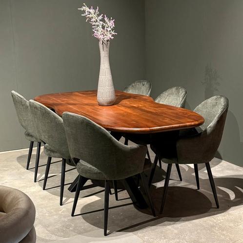 Eetkamertafel Mango 200x100cm, Huis en Inrichting, Tafels | Eettafels, Ophalen of Verzenden