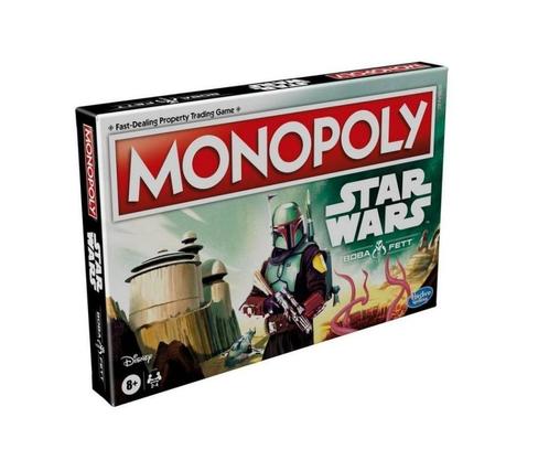 Bordspel: Monopoly - Star Wars Boba Fett (ENG), Hobby en Vrije tijd, Gezelschapsspellen | Bordspellen, Vijf spelers of meer, Zo goed als nieuw