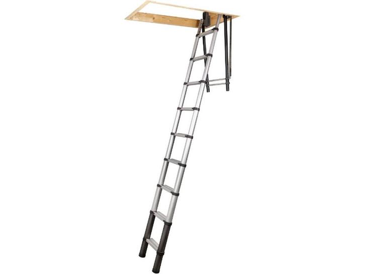 Batavia Telescopische Zoldertrap 2.30m - 2.70m Giraffe Air®, Doe-het-zelf en Verbouw, Ladders en Trappen, Nieuw, Verzenden