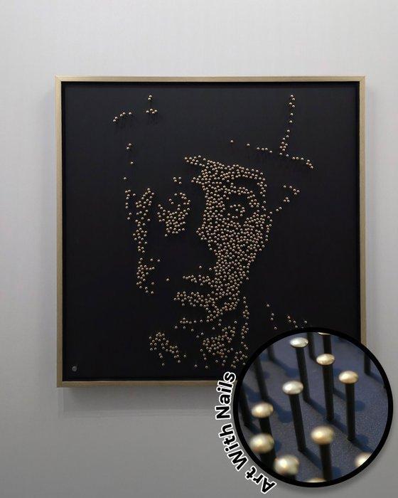 Tijs Dragtsma (1992) - Charlie Chaplin in Brass, Antiek en Kunst, Kunst | Designobjecten