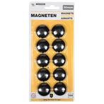 Benson Ronde magneten - Ø 3 cm - zwart - 10 stuks - hoge..., Ophalen of Verzenden, Nieuw in verpakking