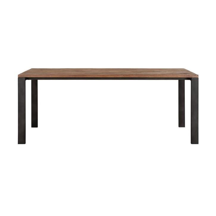 *WOONWINKEL* DTP Home Timeless Tracks Eettafel Gerecycled Te, Huis en Inrichting, Tafels | Eettafels, Nieuw, Verzenden