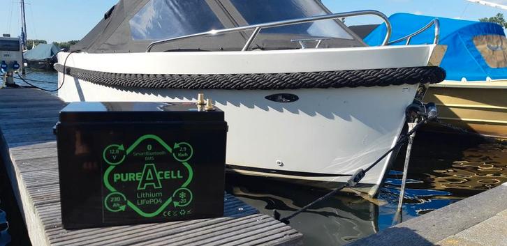 PureAcell® LiFePO4 12v 230Ah / 2.9kWh Lithium accu met, Watersport en Boten, Navigatiemiddelen en Scheepselektronica, Ophalen of Verzenden