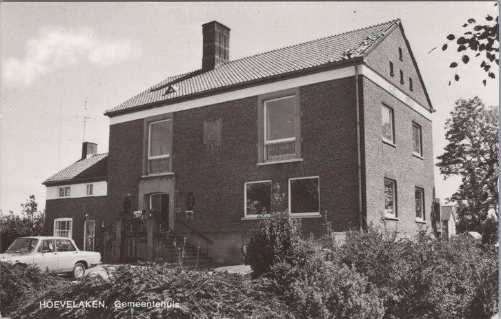 HOEVELAKEN - Gemeentehuis, Verzamelen, Ansichtkaarten | Nederland, Verzenden