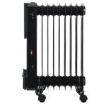 Elektrische kachel / radiator - Zwart - 2000W, Doe-het-zelf en Verbouw, Verwarming en Radiatoren, Verzenden, Nieuw