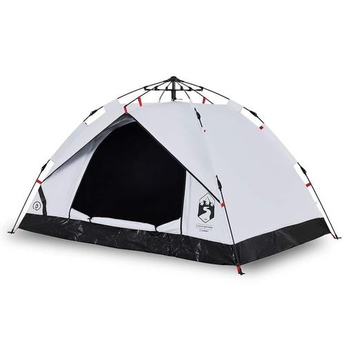 Koepeltent 3-persoons Wit - Retourdeal - Verduisterend!, Caravans en Kamperen, Tenten, tot en met 3, Nieuw, Ophalen of Verzenden