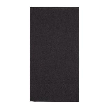 Fiesta Recyclable dinerservetten 1/8 vouw zwart 400mm (2000 beschikbaar voor biedingen