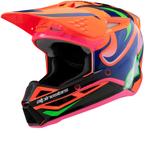 Alpinestars S-M3 Youth Deegan Oranje Fluo Paars Roze Fluo, L, Nieuw met kaartje, Overige merken, Heren