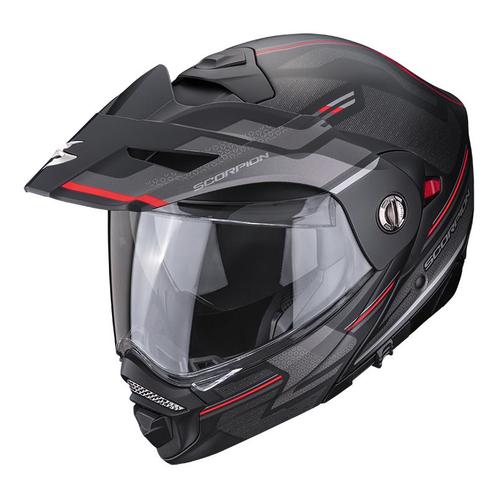 Scorpion ADX-2 Carrera Mat Zwart-Rood Adventure Helm, Motoren, Kleding | Motorhelmen, Offroadhelm, Heren, XS, Nieuw met kaartje