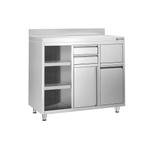 GGM Gastro | Werkkast - voor koffiemachine - 1200x600mm - |, Verzenden, Nieuw in verpakking, Meubilair