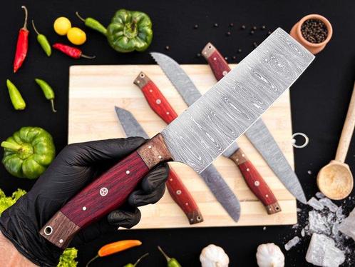 Smith - Keukenmes - Kitchen knife set - Japan Poudkae & Rose, Antiek en Kunst, Antiek | Keukenbenodigdheden