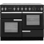 Rangemaster Professional Plus Inductie Fornuis 110cm Zwart, Witgoed en Apparatuur, Fornuizen, Ophalen of Verzenden, Nieuw, 85 tot 90 cm