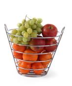 Fruitkorf - draadijzer - Ø21,5x(H)20,5cm, Verzenden, Nieuw in verpakking