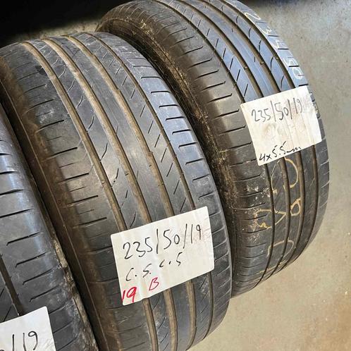 2 x Continental SportContact 5 235-50-19 Zomerbanden 5,5mm, Auto-onderdelen, Banden en Velgen, 19 inch, Zomerbanden, 235 mm, Personenwagen