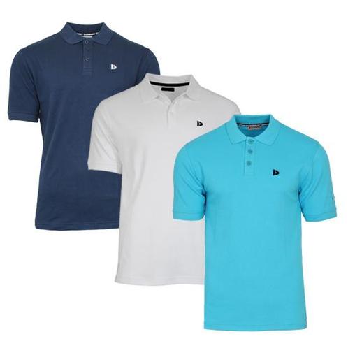 Donnay Donnay Heren - 3-Pack - Polo shirt Noah - Navy / Wit, Kleding | Heren, Polo's, Nieuw, Verzenden