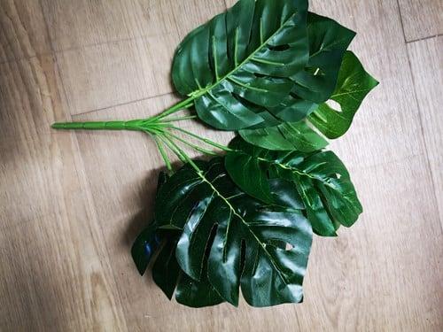 Monstera Blad Medium Zijdenbloem Botanical Style, Hobby en Vrije tijd, Knutselen, Nieuw, Ophalen of Verzenden