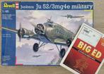 Revell 04521 Junkers Ju 52/3mg4e military 1:48 + BIG ED, Hobby en Vrije tijd, Modelbouw | Vliegtuigen en Helikopters, Verzenden