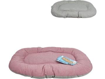 Veiling - LoveStory Dierenkussen 80x50cm - Roze/Grijs beschikbaar voor biedingen