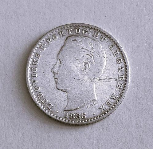 Azoren, Portugal. D. Luís I (1861-1889). 100 Reis - 1886 +, Postzegels en Munten, Munten | Europa | Niet-Euromunten