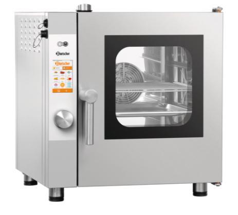 Combi-steamer 5x 2/3 Gn | 3.3 kw | 230 V | 62x77,5x (H)67,5, Zakelijke goederen, Horeca | Keukenapparatuur, Verzenden