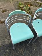 Steelmobil - Stoel - Plastic, Staal - Set van vier stoelen
