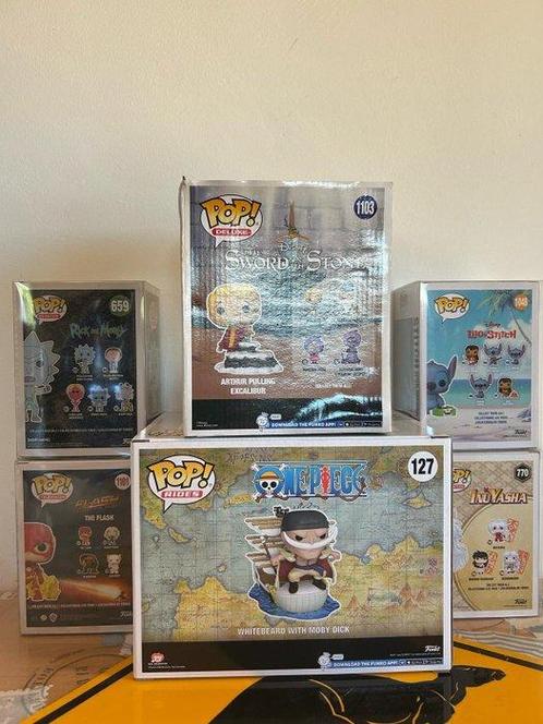 Funko - Funko Pop Arthur Pulling Excalibur 1103 Deluxe,, Antiek en Kunst, Antiek | Speelgoed