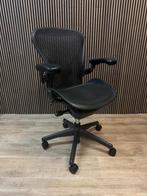 Refurbished Herman Miller Aeron Office Chairs - Stock, Verzenden, Zwart, Zo goed als nieuw, Bureaustoel