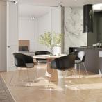 Kunststof eetkamerstoel Logart, gestoffeerd - Set van 4, Huis en Inrichting, Stoelen, Verzenden, Nieuw