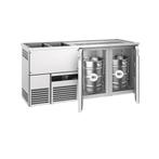 GGM Gastro | Biertoonbank PREMIUM - 1950x700mm - 2 deuren |, Verzenden, Nieuw in verpakking, Hotelinrichting