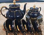 Richard Ginori - Theeservies (7) - Glazuur, Goud, Porselein,