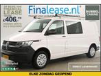 Volkswagen Transporter 2.0 TDI L2H1 140PK DC Airco €406pm, Auto's, Volkswagen, Wit, Nieuw, Lease