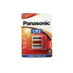Panasonic CR2 3V Lithium 850mAh (Duo Blister) 1x Blister, Nieuw, Verzenden
