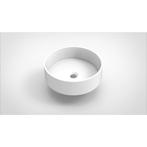 Opbouw Waskom Arcqua Case Rond 40 cm Mat Wit, Doe-het-zelf en Verbouw, Sanitair, Ophalen of Verzenden, Nieuw, Overige typen