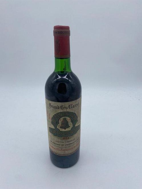 1974 Château lAngelus - Saint-Émilion Grand Cru Classé - 1, Verzamelen, Wijnen