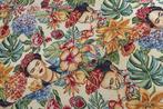 Frida Kahlo!!! Prachtige GOBELIN-stof die Frida Kahlo, Antiek en Kunst, Antiek | Kleden en Textiel