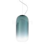 Artemide Gople Sospensione, blauw/body zilver (Hanglampen), Huis en Inrichting, Lampen | Hanglampen, Nieuw, Verzenden