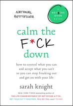 Calm the F*ck Down 9780316529150 Sarah Knight, Boeken, Verzenden, Zo goed als nieuw, Sarah Knight