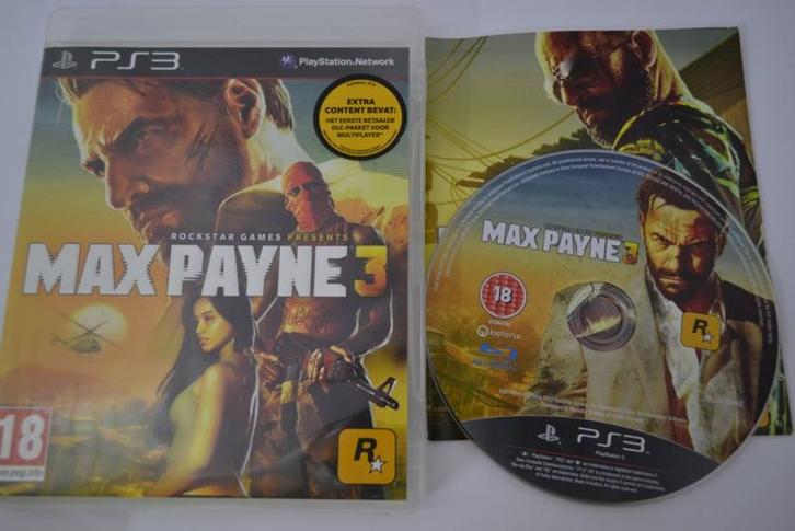 Max Payne 3 (PS3), Spelcomputers en Games, Games | Sony PlayStation 3, Zo goed als nieuw, Verzenden