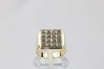 Ring - 14 karaat Geel goud - 0.80ct. tw. Diamant, Sieraden, Tassen en Uiterlijk, Ringen, Nieuw