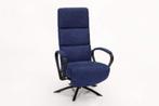 Relaxfauteuil Nieuwdorp - relaxfauteuils - Blauw, Nieuw, Blauw, Stof