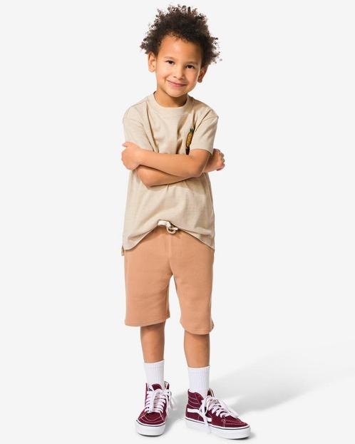 HEMA Kinder korte broek wafel lichtbruin, Kinderen en Baby's, Kinderkleding | Overige, Nieuw, Verzenden