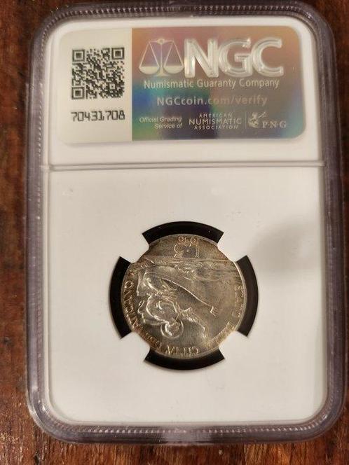 Vaticaan. Silver (0.835) 5 Lire 1936 Pontificate of Pius XI, Postzegels en Munten, Munten | Europa | Niet-Euromunten
