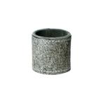 servetring koehuid grijs 5cm, Huis en Inrichting, Verzenden, Nieuw