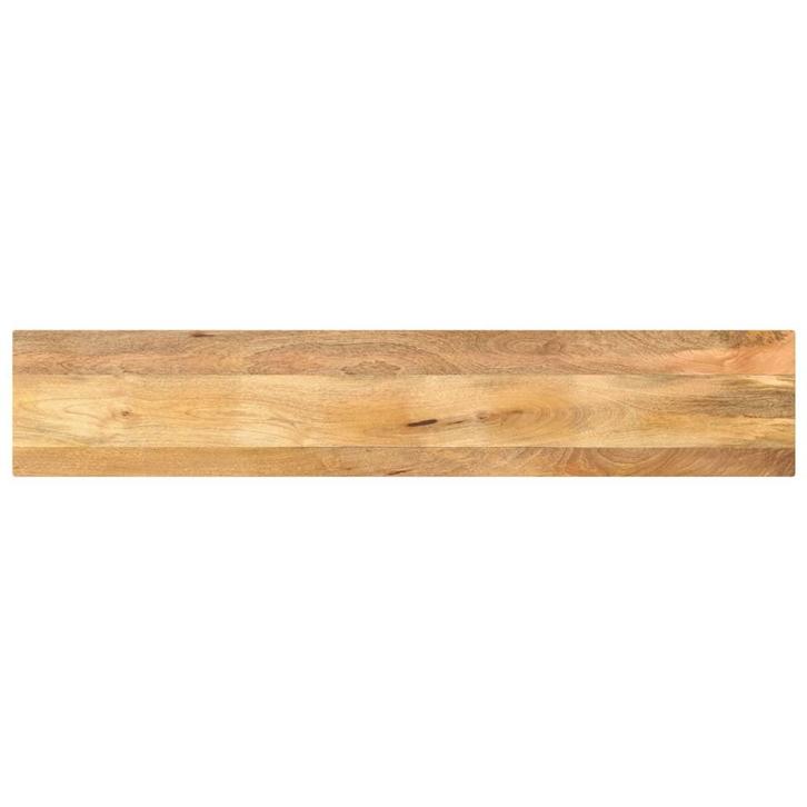 vidaXL Tafelblad rechthoekig 180x20x3,8 cm massief mangohout, Huis en Inrichting, Tafels | Eettafels, Nieuw, Verzenden