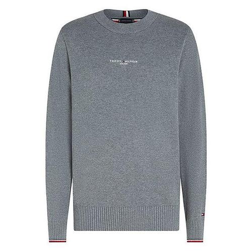 -30% Tommy Hilfiger  Tommy Hilfiger Trui 33108 grey heather, Kleding | Heren, Truien en Vesten, Grijs, Nieuw, Verzenden
