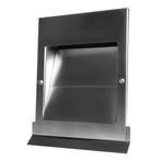 Overdruk Ventilatierooster Sigma 12.5 cm Geborsteld RVS, Doe-het-zelf en Verbouw, Ophalen of Verzenden, Nieuw, Overige typen